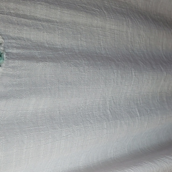 Women's Bohemian Crochet Beach Cover up Size Large 8/10 - Picture 4 of 11